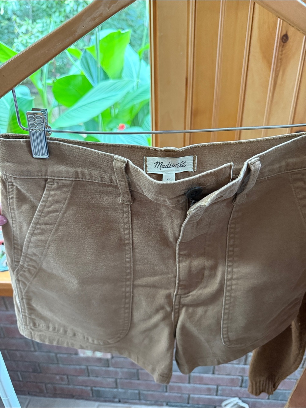 Madewell Brown/Khaki shorts